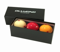 Diamond billiard balls